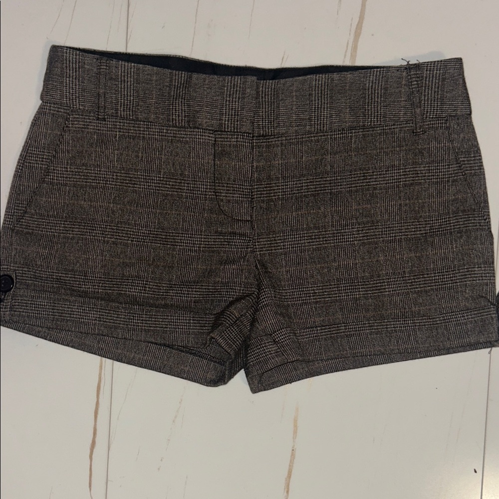 Zinc High Waist Gray Women's Shorts